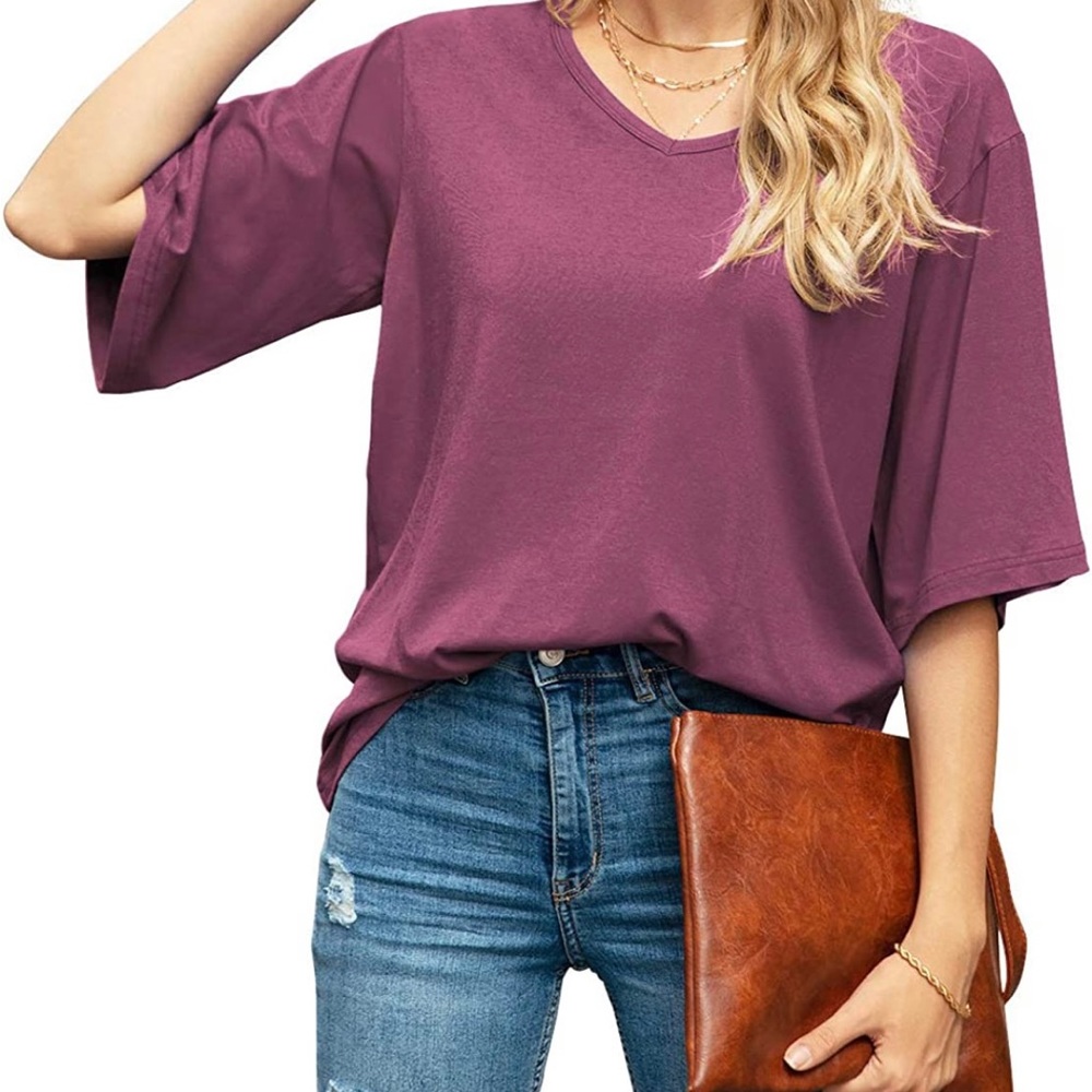 ‼️NEW‼️ loose v neck bell sleeve top